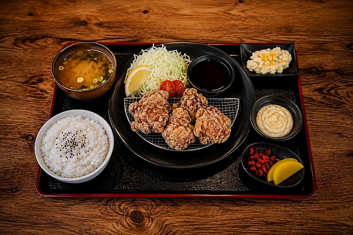 Chicken Karaage Teishoku