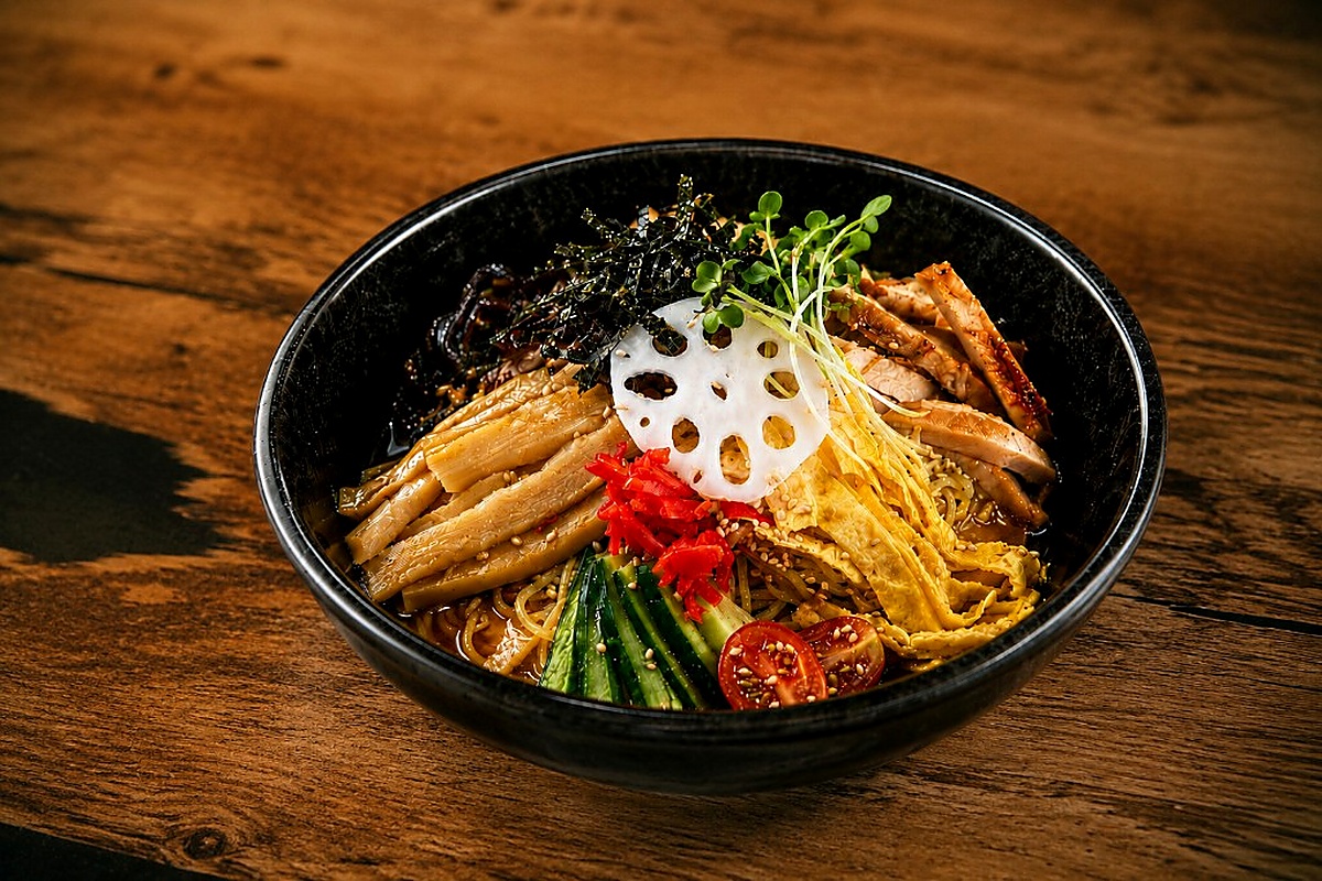 Hiyashi Chuka chilled summer noodles